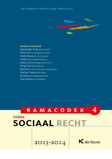 [9789048647361] BAMACODEX 4 - Sociaal recht 2023-2024
