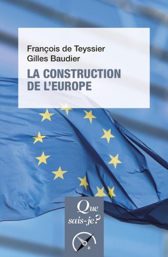 [9782715420458] La Construction de l'Europe - Culture, espace, puissance