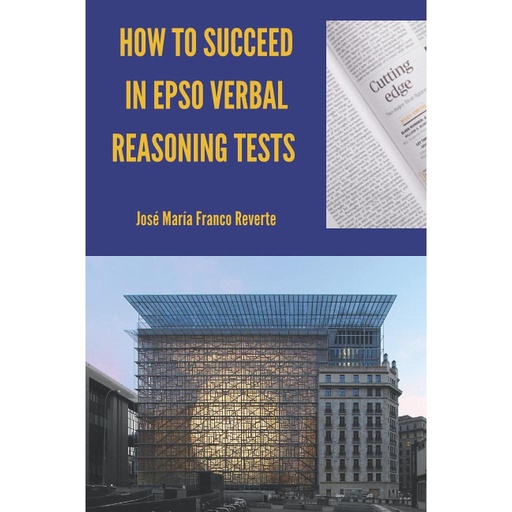 [9798822011151] How to succeed in EPSO verbal reasoning tests - Volume 1