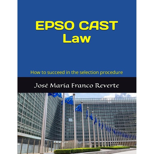 [9781075889387] EPSO CAST Law - How to succeed in the selection procedure
