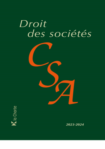 [9782874036682] Droit des Sociétés Annoté 2023-2024