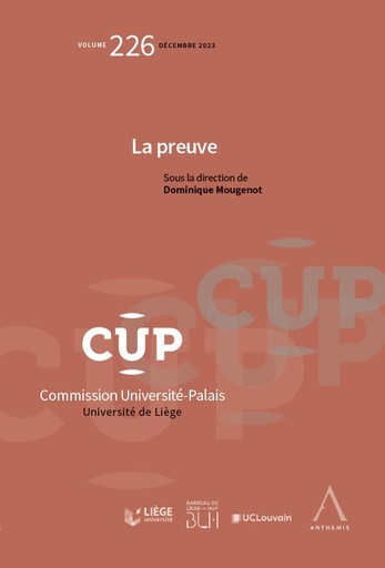 [9782807210820] La preuve