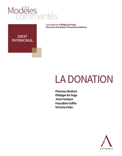 [9782807211650] La donation
