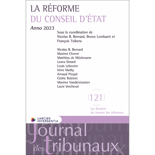 [9782807943032] La réforme du Conseil d'Etat - Anno 2023