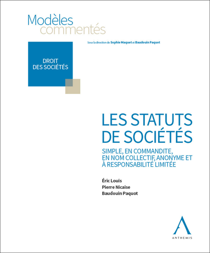 [9782807211513] Le statut des sociétés