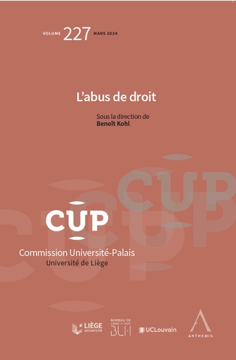 [9782807212213] L’abus de droit