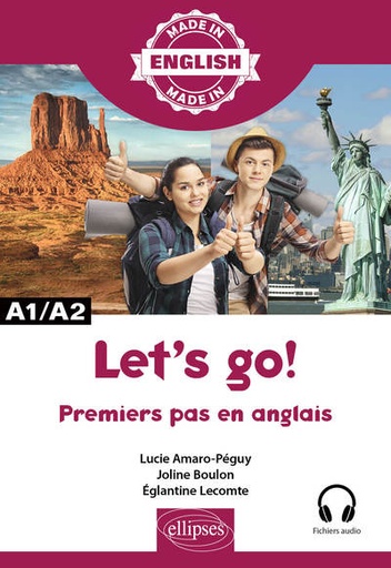 [9782340040304] Let's go ! - Premiers pas en anglais A1/A2 avec fichiers audios