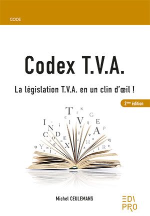 [9782874965227] Codex TVA 2024 - Législation TVA en un clin d'oeil