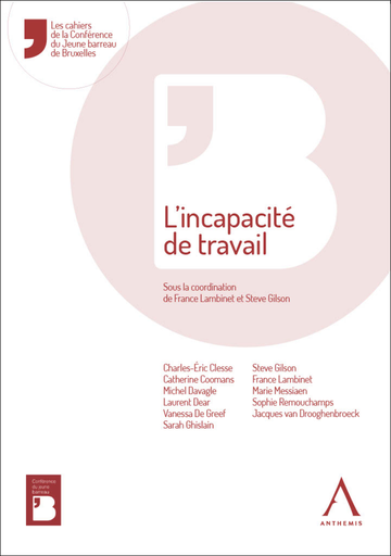 [9782807212367] L'incapacité de travail