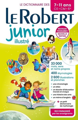[9782321019893] Le Robert Junior illustré - 7/11 ans
