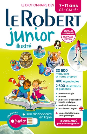 [9782321020042] Le Robert Junior illustré et son dictionnaire en ligne