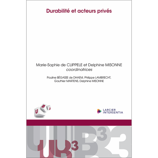 [9782807942516] Durabilité et acteurs privés