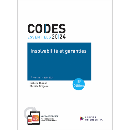 [9782807947184] Code essentiel - Insolvabilité et garanties 2024