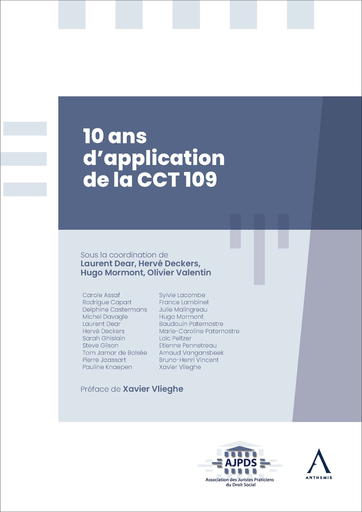 [9782807212442] Les 10 ans de la CCT n° 109