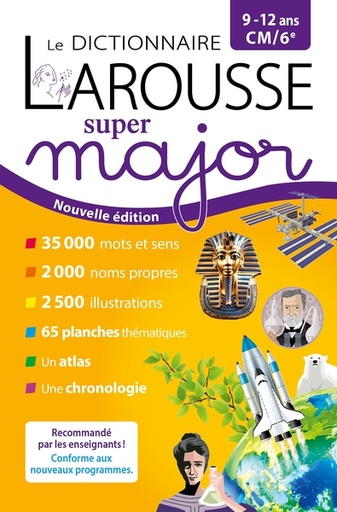 [9782036068537] Le dictionnaire Larousse super major