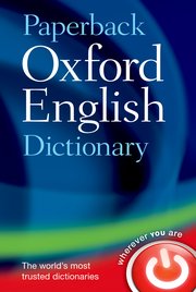 [9780199640942] Paperback Oxford English Dictionary