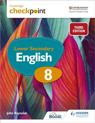 [9781398301849] Cambridge Checkpoint Lower Secondary English Student's Book 8 : Third Edition