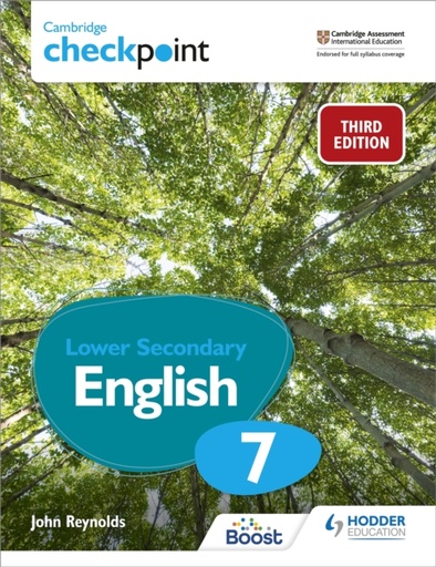 [9781398300163] Cambridge Checkpoint Lower Secondary English Student's Book 7 : Third Edition