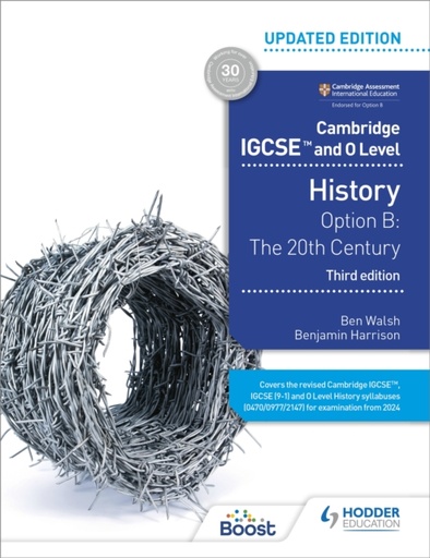 [9781398375055] Cambridge IGCSE and O Level History 3rd Edition: Option B: The 20th century