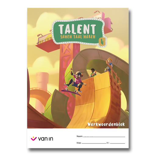 [9789030682639] Talent 4 - werkwoordenblo