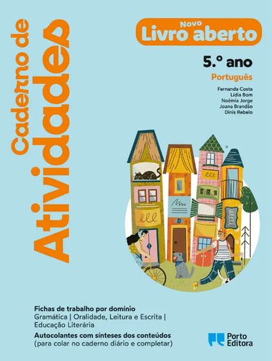 [9789720200198] Novo Livro aberto - Português - 5.º Ano - Caderno de Atividades