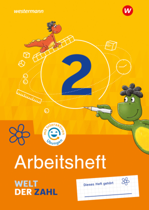 [9783141267136] Welt der Zahl - Allgemeine Ausgabe 2021, m. 1 Buch - Arbeitsheft 2 mit Interaktiven Übungen