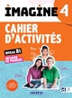 [9782278108657] Imagine 4 - Cahier d'activités + Cahier numérique - Niveau B1