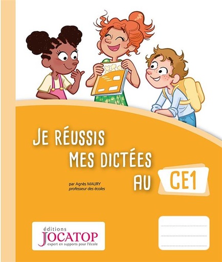 [9782363950680] Je réussis mes dictées au CE1