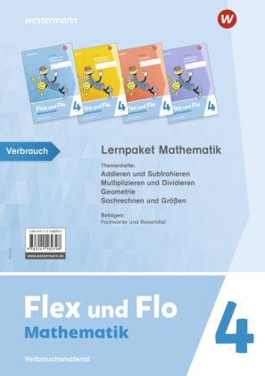 Flex und Flo - Ausgabe 2021 Lernpaket Mathematik 4 Verbrauchsmaterial