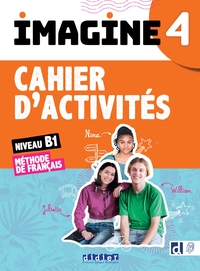 [9782278110445] Imagine 4 Méthode de français niveau B1 - Cahier d'activités
