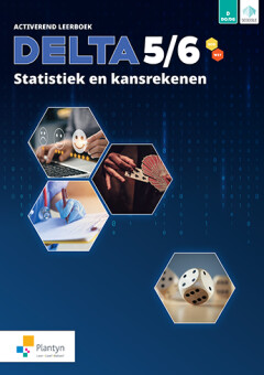 [9789049704438] Delta 5/6 Statistiek & kansrekenen Activerend leerboek Doorstroomfinaliteit economie/wetenschappen (incl. Scoodle)