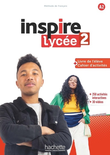 [9782017189107] Inspire Lycée A2 - Livre + cahier