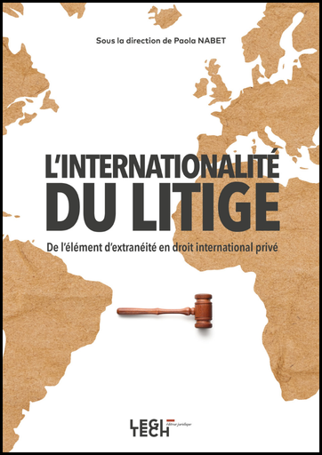 [9782919826032] L'internationalité du litige