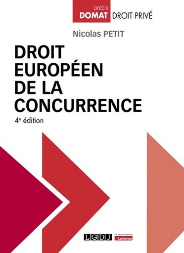 [9782275102207] Droit européen de la concurrence - 4ème Edition