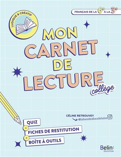 [9791035834449] Mon carnet de lecture