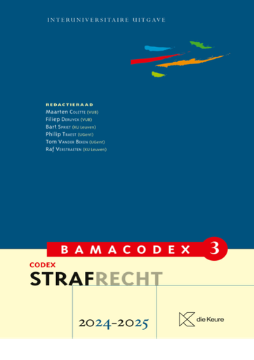 [9789048650286] Bamacodex 3 – Strafrecht 2024-2025