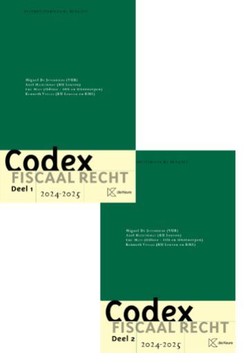 [9789048650330] Codex Fiscaal Recht 2024-2025 – deel 1 en deel 2