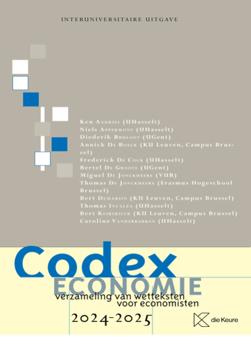 [9789048650323] Codex Economie – 2024-2025