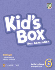 [9781108894906] Kid's Box New Generation Level 6 Activity Book with Digital Pack British English