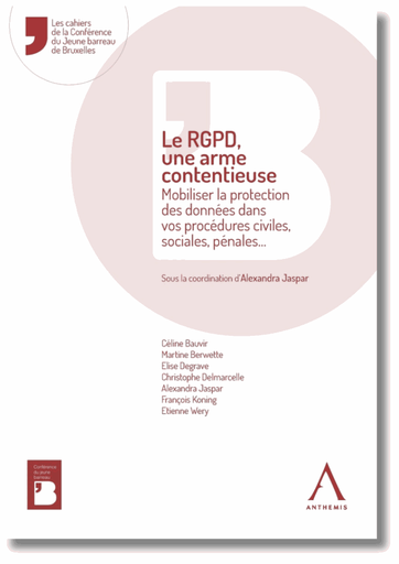 [9782807212794] Le RGPD, une arme contentieuse -  Mobiliser la protection des données dans vos procédures civiles, sociales, pénales…