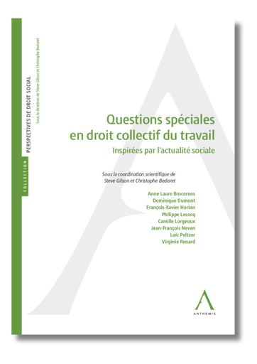 [9782807212725] Questions spéciales en droit collectif du travail