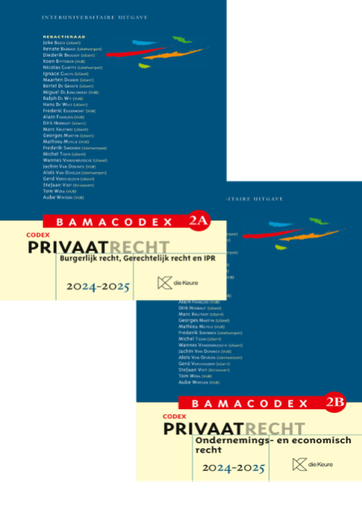 [9789048650279] Bamacodex 2A en 2B – Privaatrecht 2024-2025