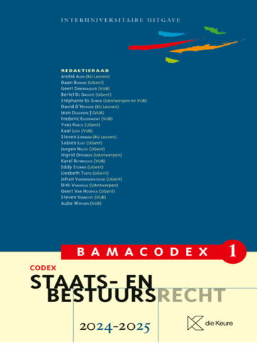 [9789048650262] Bamacodex 1 – Staats- en bestuursrecht 2024-2025