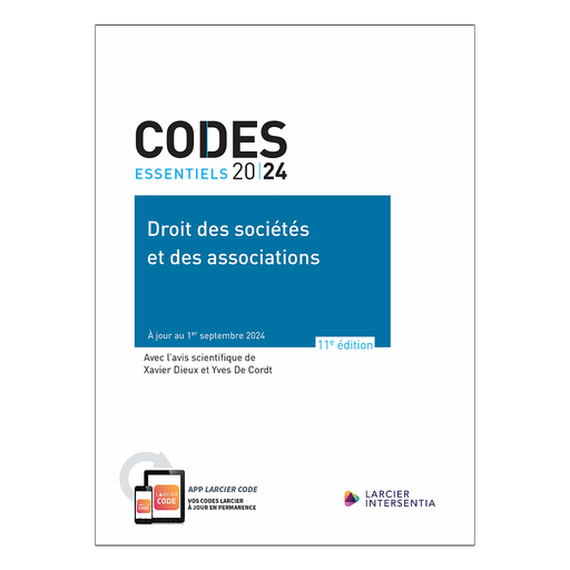 [9782807947566] Code essentiel - Droit des sociétés et des associations 2024