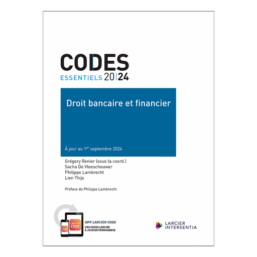 [9782807947504] Code essentiel - Droit bancaire et financier 2024