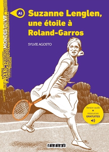[9782278112296] Suzanne Lenglen, une étoile à Roland Garros - A1