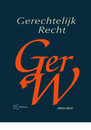 [9789048650613] Gerechtelijk Recht Geannoteerd 2024-2025