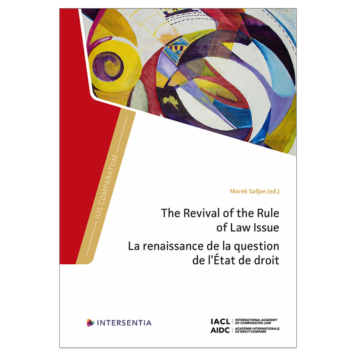 [9781839705458] The revival of the rule of law issue - La renaissance de la question de l'état de droit