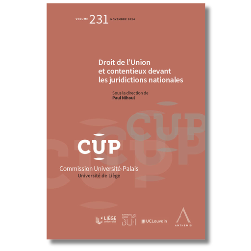 [9782807212251] Droit de l'Union et contentieux devant les juridictions nationales