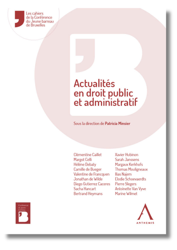 [9782807212930] Actualités en droit public et administratif